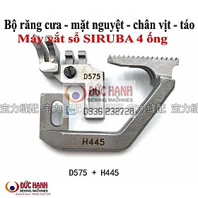 Răng cưa máy vắt sổ Siruba 4 ống