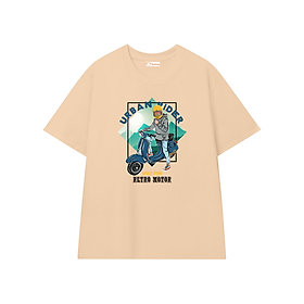 Áo T-shirt TEEHAY Urban Rider cho người mê xe Thun tay lỡ Form rộng Unisex