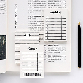 Giấy note task list