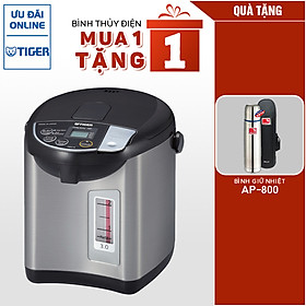 Mua MUA 1 TẶNG 1 Bình thủy điện tử Tiger PDU-A30W (3.0L) NHẬN 1 BÌNH GIỮ NHIỆT APOLLO AP-800 - Hàng chính hãng