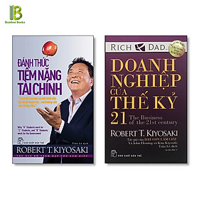 Hình ảnh Combo 2Q Của Robert Kiyosaki : Đánh Thức Tiềm Năng Tài Chính + Doanh Nghiệp Của Thế Kỷ 21 (Tặng Kèm Bookmark Bamboo Books)