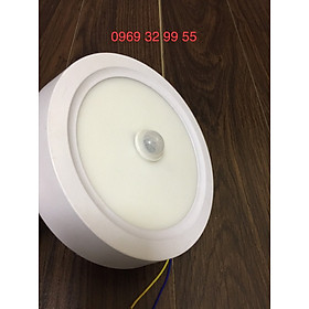 Mua  CHÍNH HÃNG  Ốp Trần Cảm Biến Hồng Ngoại  Đèn Trần Cảm Biến Chuyển động  220V TH Mắt Việt. Cs: 12W  18w  24w