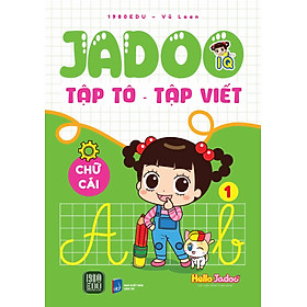 Sách JADOO Tập Tô - Tập Viết - Chữ Cái 1