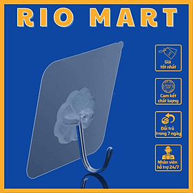Mua Móc Dán Tường Chịu Lực Siêu Dính  Siêu Chắc  Siêu Bền  Trong Suốt 3D - R01