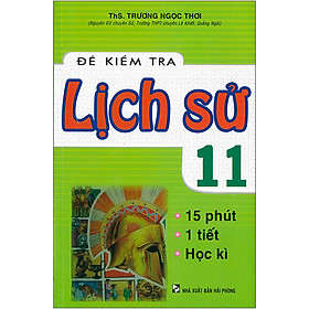 Đề kiểm tra Lịch Sử 11