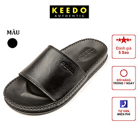 Dép đế may sẵn quai ngang cao cấp KEEDO KD2906 Full hộp