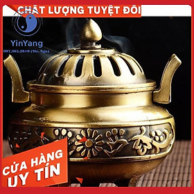 Lư Đồng Xông Trầm Cao Cấp- Lò Đốt Trầm Hương Xịn