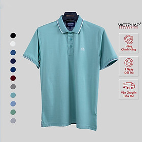 Áo Polo Nam VIỆT PHÁP Form Luxury - Thun Cây Dù Lạnh Màu lịch lãm, sang trọng 99903