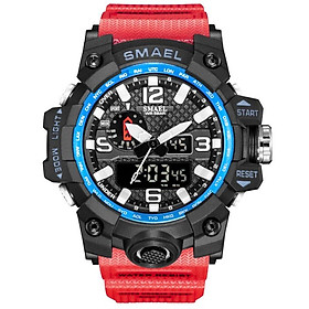 SMAEL Cool Multicolor Fashion Versatile New Sports Watch Exquisite Double Display Student Neutral Electronic 1811