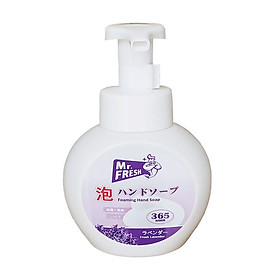 Sữa rửa tay bọt tuyết 365ml Mr.Fresh hương Lavender