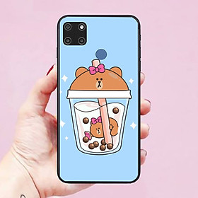 Ốp lưng điện thoại dành cho Realme C12 Hình Ly Trà Sữa