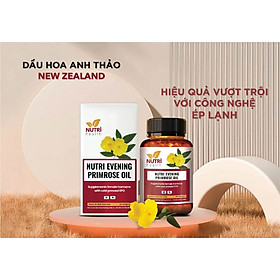 Viên Uống Bổ Sung Nội Tiết New Zealand Nutri Evening Primrose Oil 60 Viên | Giúp Bổ Sung Nội Tiết Tố - Nhập Khẩu Chính Hãng