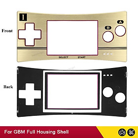Mới 11 Màu Dành Cho Máy Nintendo GameBoy Micro Cover Phiên Bản Giới Hạn Mặt Trước Mặt Dành Cho Hệ Thống GBM Vỏ Trước