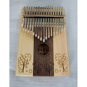 Mua Đàn Kalimba Yael 17 Phím Gỗ Vân Sam - Rosewood Y17SMR-C (Cỏ ba lá - Mbira Thumb Finger Piano 17 Keys)