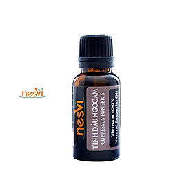Tinh dầu chưng cất từ gỗ Ngọc Am Nesvi 20ml hương nồng ấm sang trọng