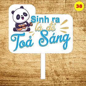 Mua Bảng hashtag sinh nhật MS 38