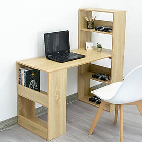 Mua Bàn học  bàn làm việc kèm kệ sách  AP04