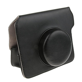 Photo Camera Leather Bag Cover Pouch Anti-scratch Protective Case with Strap for