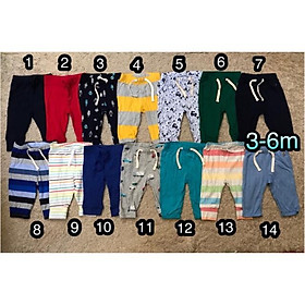 Quần cotton BabyGAP bé trai hàng xuất 3-6m