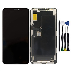 Mua GX OLED LCD Đối với iP 11 Pro Max với bộ số hóa lắp ráp màn hình cảm ứng bộ phận thay thế đầy đủ