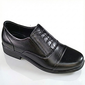 Giày Sĩ Quan Thời Trang HA NAM Da Bò Thật Bảo Hành 2 Năm Freeship GT2039