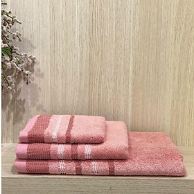 Mua Khăn tắm sợi tre Bamboo NIN House siêu mền mịn kích thước 60x120 cm (360g) màu Pink