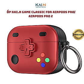 Ốp Case Bảo Vệ Kai.N Game Classic Case cho Airpods Pro 2/ Airpods Pro, Kèm Móc Khóa_ Hàng Chính Hãng