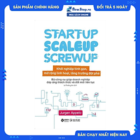 Hình ảnh sách Khởi Nghiệp Tinh Gọn - Startup, Scaleup, Screwup 