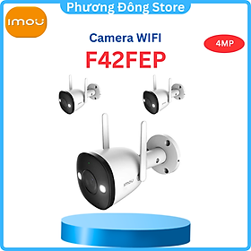 Camera Wifi Ngoài Trời F42FP, F42FEP 4MP Sắc Nét Có Màu Đêm - Hàng chính hãng
