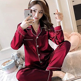 Bộ đồ pijama nữ quần dài và áo tay dài C093