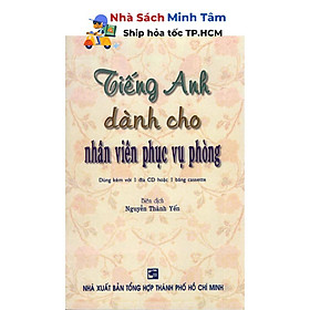 Sách - Tiếng Anh Dành Cho Nhân Viên Phục Vụ Phòng (Kèm CD) - Nhân Trí Việt