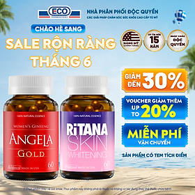 Combo Sức Khỏe Sinh Lý, Đẹp Da Cho Nữ Ecogreen Giúp Trắng Da, Mờ Nám (Dùng 1 Tháng)