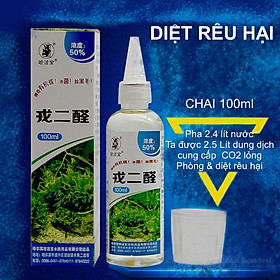 Hajiebao Algae Remover | Cung cấp CO2 Lỏng - Ngừa & Diệt Rêu Tảo Gây Hại Bể Thuỷ Sinh, Cá Cảnh -
