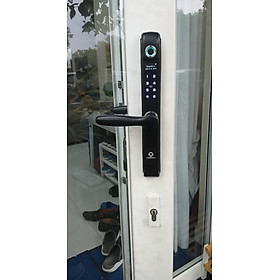 Mua Khoá vân tay thông minh 4 chức năng cho cửa nhôm Xingfa - AB-04C