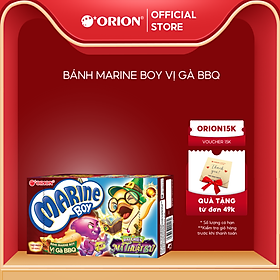 Bánh Cá Marine Boy Orion vị Gà BBQ 35g/hộp