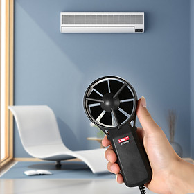 Máy Đo Tốc Độ Gió Và Nhiệt Độ Không Khí Cầm Tay Màn Hình Kỹ Thuật Số Mini LCD UNI-T UT363S