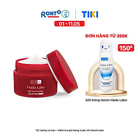 Kem dưỡng cải thiện lão hóa Hada Labo Pro-Aging Retinol B3 Cream 50g