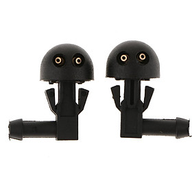 2pcs Windshield Washer Nozzles Sprayers Windshield Nozzles for  206