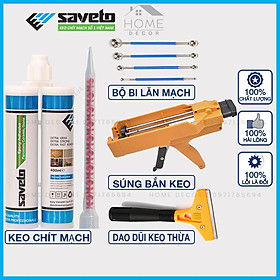 Bộ Dụng Cụ Chà Ron Gạch Saveto