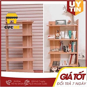 Mua Kệ góc tường trang trí 5 tầng hoa văn gỗ