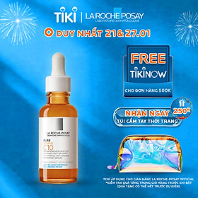 Dưỡng chất giúp cải thiện và làm sáng da La Roche Posay Pure Vitamin C10 Serum 30ml