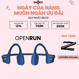 Tai Nghe Bluetooth Thể Thao Truyền Âm Thanh Qua Xương SHOKZ OPEN RUN S803 - Hàng chính hãng
