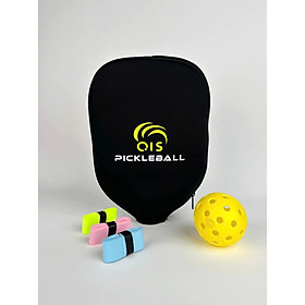 Túi đựng vợt Pickleball Túi Chống Sốc, Bảo Vệ Mặt Vợt, Khóa Zip 3 Lớp, Chất Liệu Polyester Cao Cấp