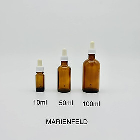Mua Chai nhỏ giọt nâu thủy tinh (Marienfeld  nhiều size)