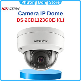 Camera IP Dome hồng ngoại 2.0 Megapixel HIKVISION DS-2CD1123G0E-I(L) - HÀNG CHÍNH HÃNG