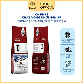 Cà Phê Trung Nguyên Legend Chữ I Khát Vọng Khởi Nghiệp - Bịch 500gr - Cà Phê Rang Xay Pha Phin Vị Nhẹ, Ít Đắng, Dễ Uống