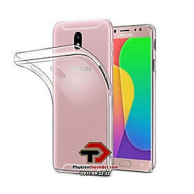 Ốp lưng silicone dẻo trong suốt dành cho SamSung Galaxy J7 Pro