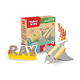 Bộ Đồ Chơi DIY TOONYKIDS Phiêu Lưu Đại Dương Sea Animal Ray Cho Bé TN00124-004 [Tặng Kèm Sticker