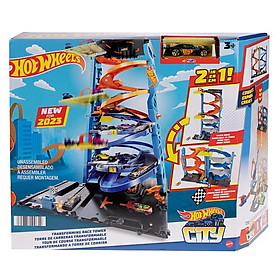 Đồ Chơi HOT WHEELS Tháp Đua Biến Hình Hot Wheels City HKX43