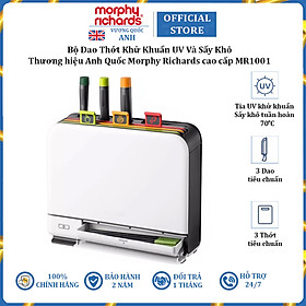 Mua Bộ Dao Thớt Khử Khuẩn UV Và Sấy Khô Morphy Richards MR1001 130W - HÀNG NHẬP KHẨU